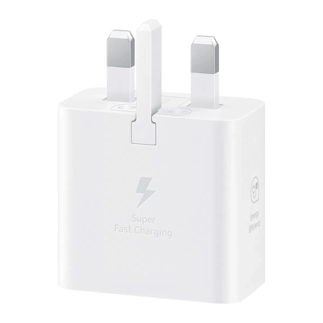 Samsung 25W Travel Adapter Fast Charging Type-C Cable White