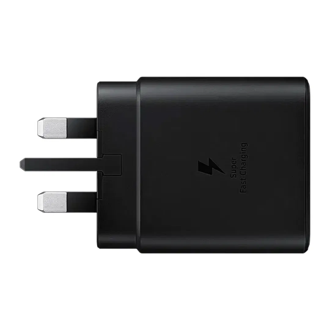 Samsung Fast 25w charger Adapter UK Black