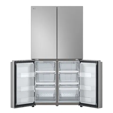 ثلاجة LG دولابي 27.2 قدم سلفر LM334BBSLF