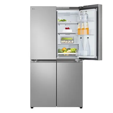 ثلاجة LG دولابي 27.2 قدم سلفر LM334BBSLF