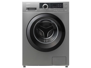 HITACHI Front Load Washing Machine 8 KG Silver BD-80CVE 2206A SL