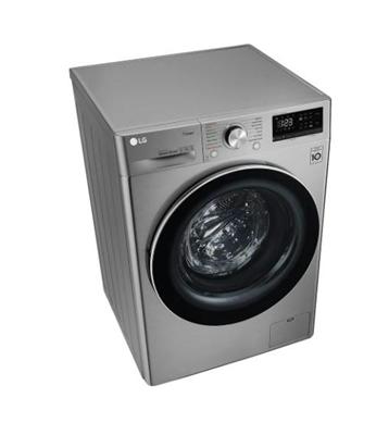 LG automatic washing machine, 8 kg, silver, front loader, WFV0812XM