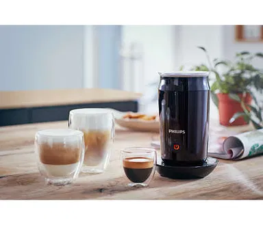 Philips Milk Frother for Hot and Cold Coffee, CA6500/63