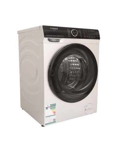 Fisher Front Load Washing Machine, 12 kg, silver, FAWMDF-H12S