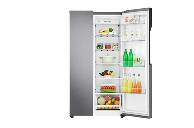 ثلاجة LG دولابى بابين 22.7 قدم جرافيت داكن LS25GBBDIV