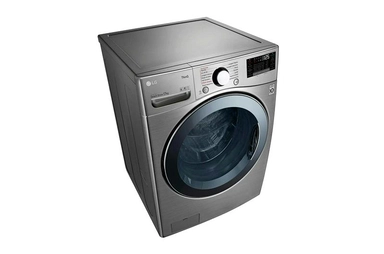 غسالة LG اتوماتيك امامية 17 ك فضي استيل WF1711XMT