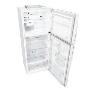 LG Top Freezer Refrigerator 15.4 CU.ft, Smart ThinQ (wifi), Inverter Linear Compressor LT17HBHWLN