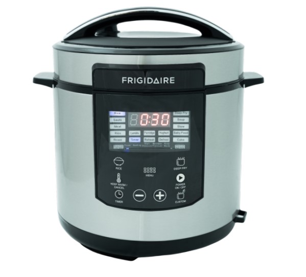 Frigidaire Electric Pressure Cooker, 6L, 1000W, Black, FDPC6001