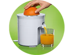 عصارة حمضيات براون 60 واط وعاء مع ميزان CJ3050WH