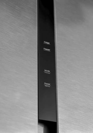 Fisher Side by Side Refrigerator, 18.8 Cu.ft, Inverter, Silver – FRSS-IH650CSW