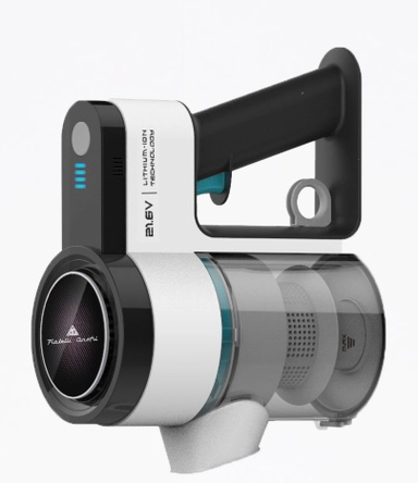 Fratelli Dry Upright Vacuum Cleaner, 0.50L, 110 Watt, 21.6V Battery, White - FRVC-392S