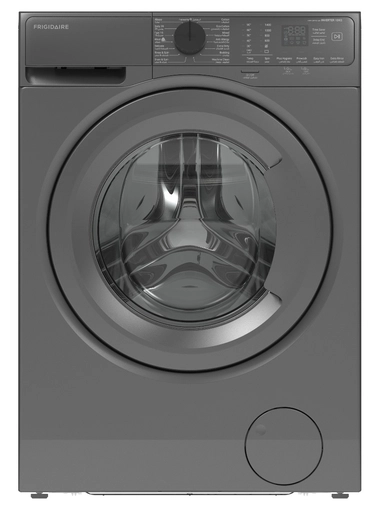 Frigidaire Front Load Washer 10 Kg, Inverte, Without Dryer, 15 Programs - Silver - FWF1044M7SB