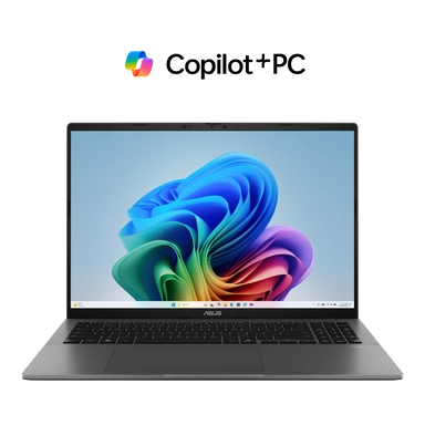 أسوس ﭬيفو بوك Snapdragon® X X1 26 100 16GB 1TB 16" W11 رمادي