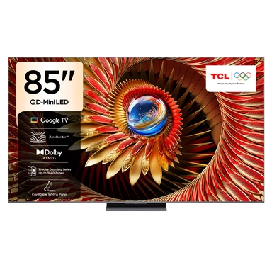 TCL 85-inch QD Mini LED Google TV,85C8K