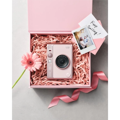 Fujifilm Instax Mini Evo ,Instant Camera ,Pink – INSTAX MINI EVO (ROSE)