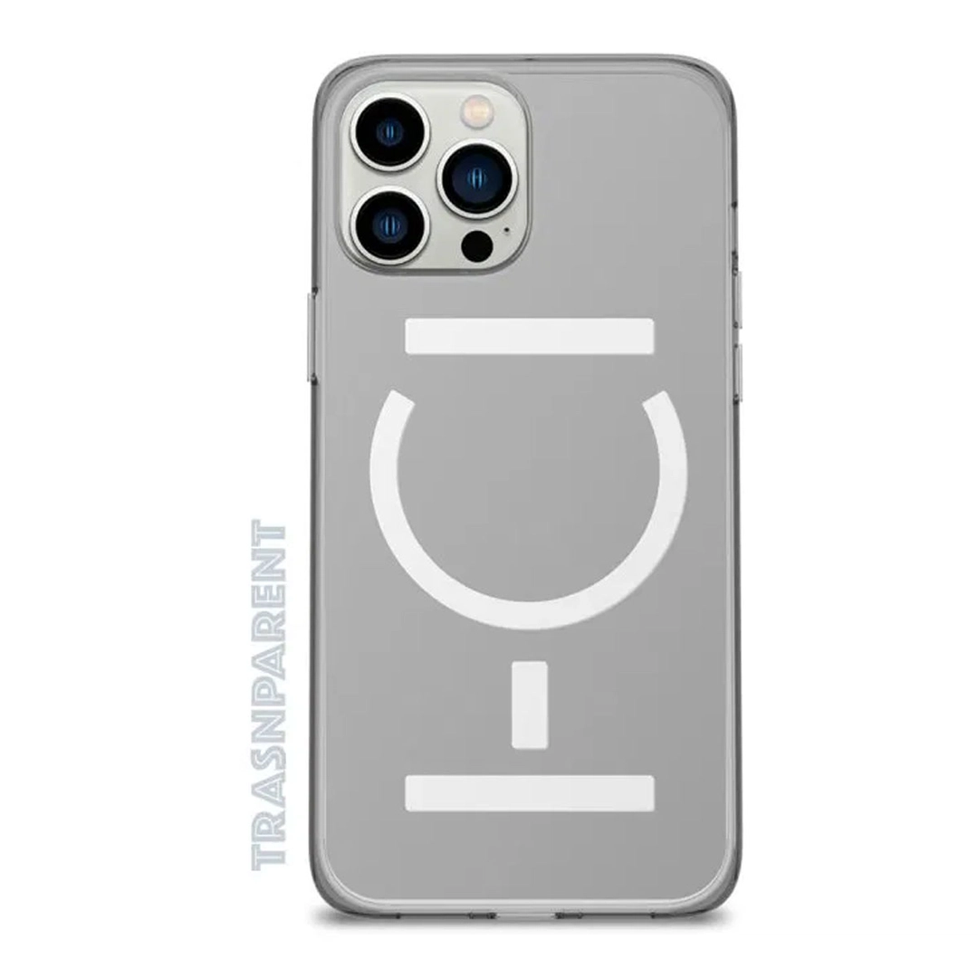 Goui Magnetic Case-iPhone 14 Pro Max 6.7" Bars Transparent