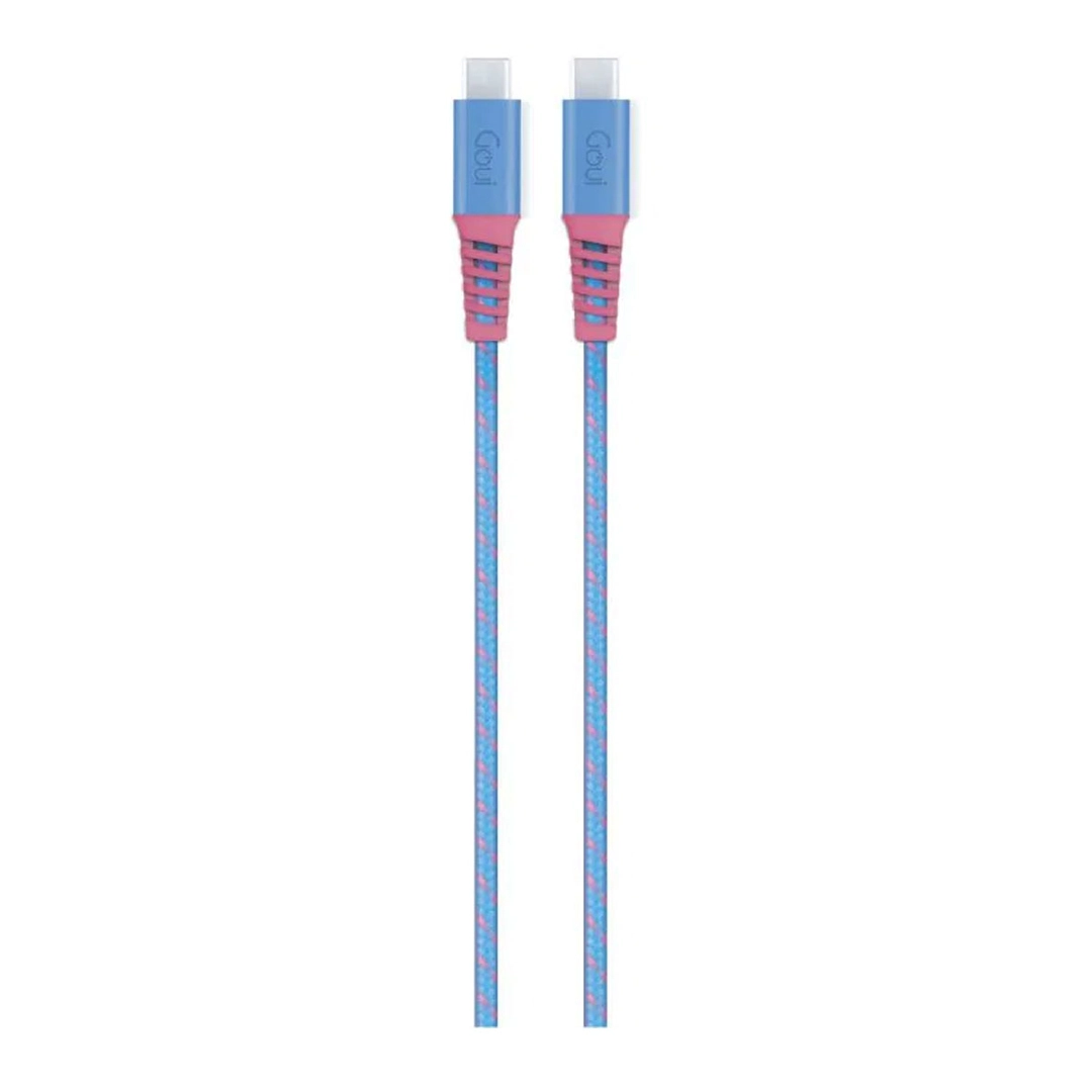 Goui FLEX Fashion Type C-C Kevlar 60W 1.5Mtr Blue Pink