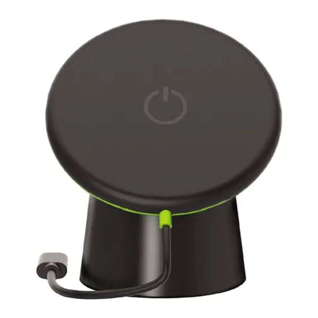 قوي شاحن لاسلكي مغناطيسي متعدد الاتجاهات ، أسود 
