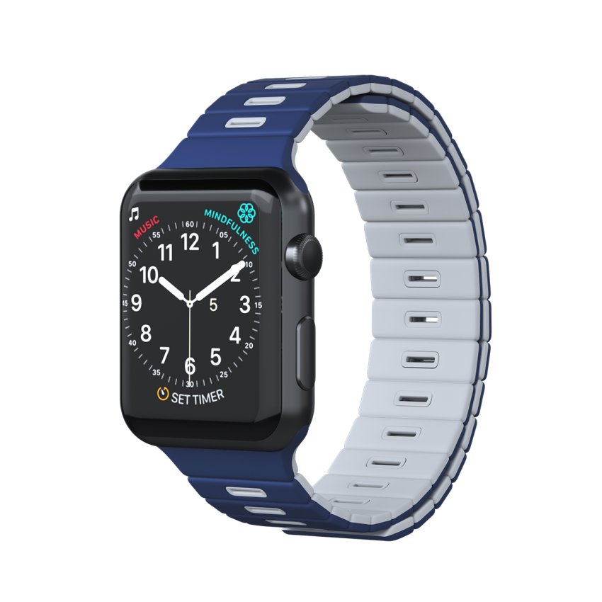 Goui Iwatch Magnetic Band - Blue/White