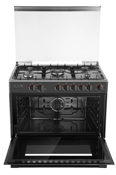 Toshiba Oven 60*90 Full Safety Grey/Black, TBA-36LMG5G089KS-SA