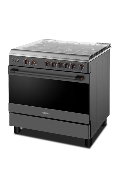 Toshiba Oven 60*90 Full Safety Grey/Black, TBA-36LMG5G089KS-SA