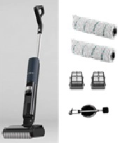 مكنسة عمودية تيفال 2ف1 250 واط 1.15 لتر اسود GF5736M4