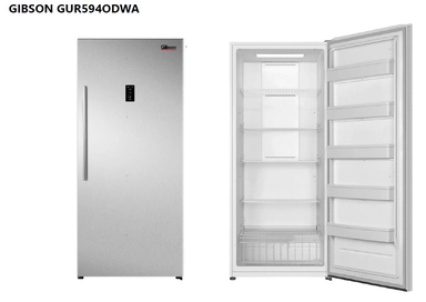 ثلاجة جيبسن، 21.1 قدم مكعب، ستيل - GUR594ODWA