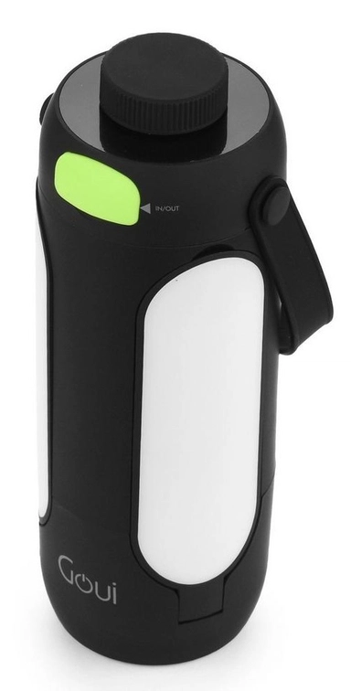  جوي، مصباح قابل للطي + مكبر صوت + بطارية متنقلة، أسود 