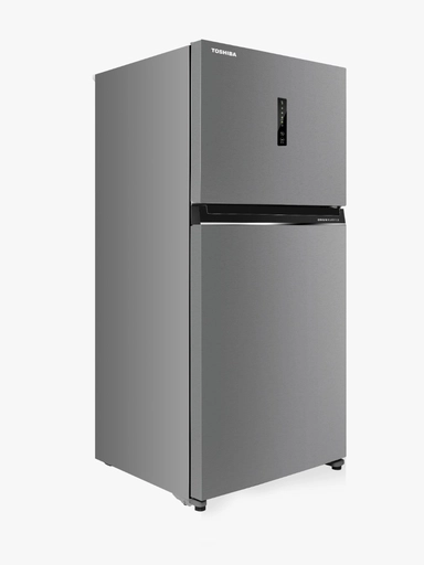 Toshiba Top Freezer Refrigerator, 19.6 cu.ft, Silver (49) GR-RT730WE-PMU