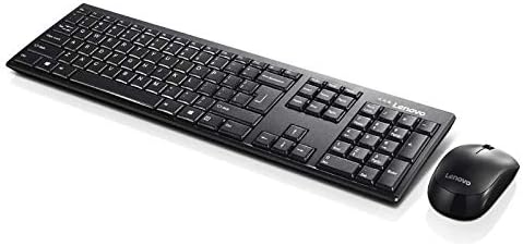 Lenovo 100 Wireless Combo Keyboard & Mouse Black