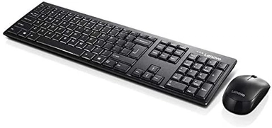Lenovo 100 Wireless Combo Keyboard & Mouse Black