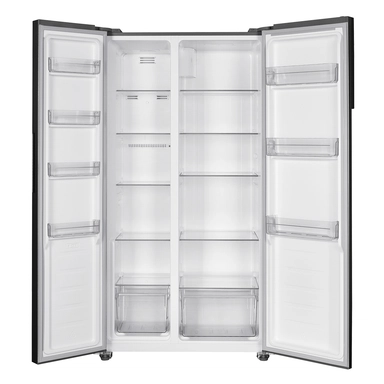 Haam refrigerator, steel, 15.4 Cu.ft, inverter: HM810SSD-O23INV