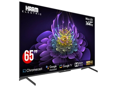 تلفزيون هام، 65 بوصة، 4K UHD، ذكي، Google TV، Mini LED، مع ريسيفر مدمج- MiHM65UH795KGO144H