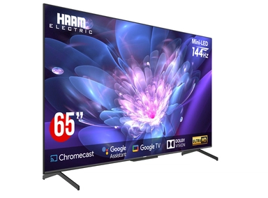 تلفزيون هام، 65 بوصة، 4K UHD، ذكي، Google TV، Mini LED، مع ريسيفر مدمج- MiHM65UH795KGO144H