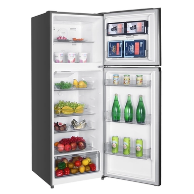 ثلاجة هام بابين، 11.7 قدم مكعب، ستيل - HM350SRF-O23