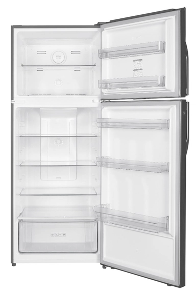 ثلاجة هام بابين، 14.9 قدم مكعب، ستيل - HM580SRF-O23