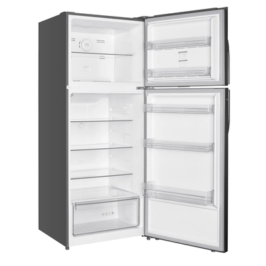 ثلاجة هام بابين، 14.9 قدم مكعب، ستيل - HM580SRF-O23