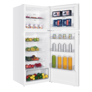 ثلاجة هام بابين، 14.9 قدم مكعب، ابيض - HM580WRF-O23