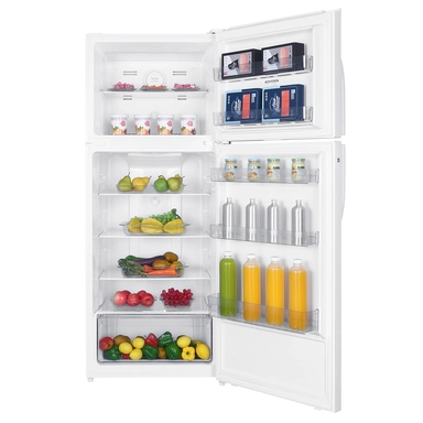 ثلاجة هام بابين، 14.9 قدم مكعب، ابيض - HM580WRF-O23