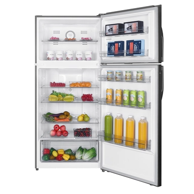 ثلاجة هام بابين، 16.9 قدم مكعب، إنفرتر، ستيل - HM640SRF-O23 INV