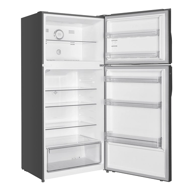 ثلاجة هام بابين، 16.9 قدم مكعب، إنفرتر، ستيل - HM640SRF-O23 INV