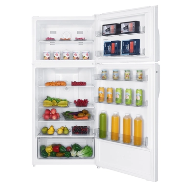 ثلاجة هام بابين، 16.9 قدم مكعب، إنفرتر، ابيض - HM640WRF-O23INV