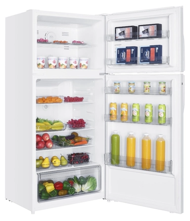 ثلاجة هام بابين، 16.9 قدم مكعب، إنفرتر، ابيض - HM640WRF-O23INV