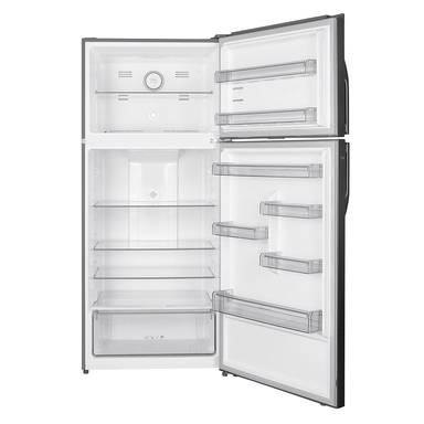 ثلاجة هام بابين، 18.6 قدم مكعب، إنفرتر، ستيل - HM680SRF-O23INV