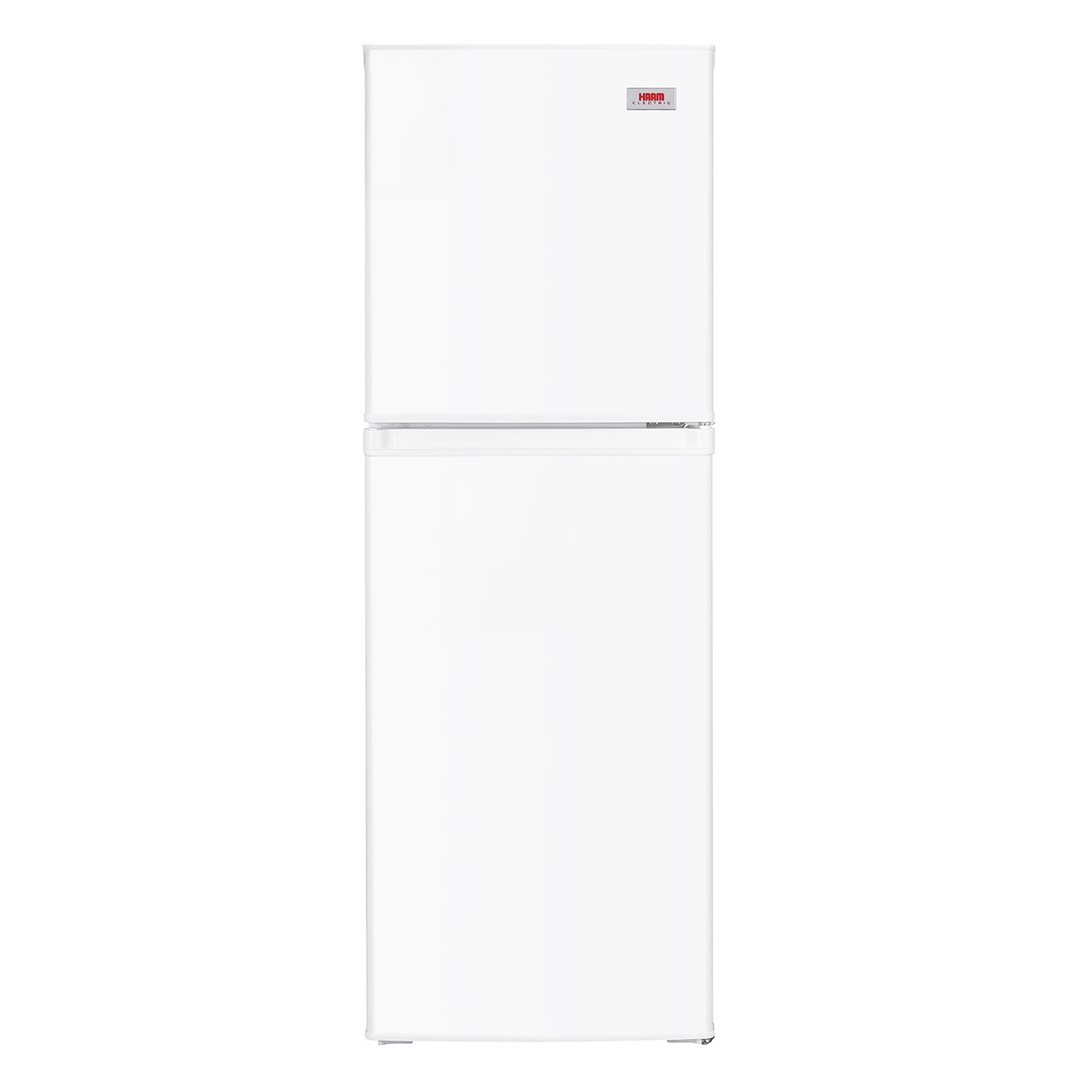 ثلاجة هام بابين، 4.9 قدم مكعب, بدون إنفرتر، ابيض - HM200WRF-O23DF