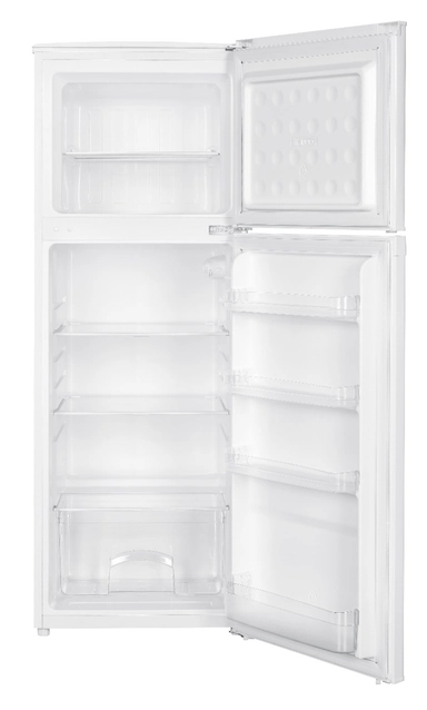 ثلاجة هام بابين، 6.4 قدم مكعب، بدون إنفرتر، ابيض - HM250WRF-O23DF