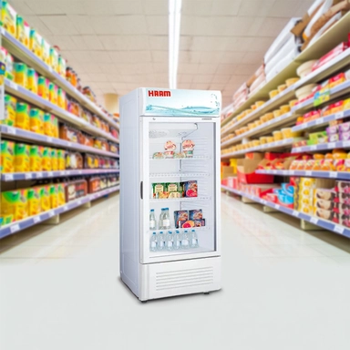 ثلاجة هام عرض تجارية، 11.9 قدم مكعب، ابيض - HM430WCK-20