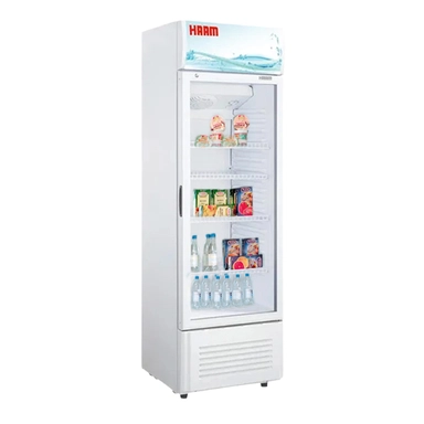 ثلاجة هام عرض تجارية، 8.4 قدم مكعب، ابيض - HM330WCK-20