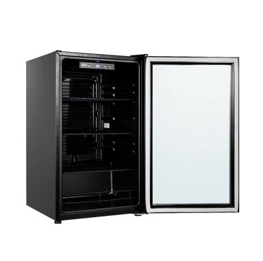 ثلاجة عرض هام ، 4.4 قدم، انقرتر، أسود – HM145BJC-G26