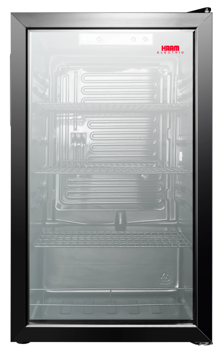 ثلاجة عرض هام ، 4.4 قدم، انقرتر، أسود – HM145BJC-G26